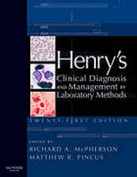 CLINICAL DIAGNOSIS AND MANAGEMENT : by LABORATORY METHODS 17th EDITION  BOOK 2