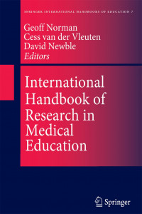 INTERNATIONAL HANDBOOK OF RESEARCH IN MEDICAL EDUCATION PART ONE