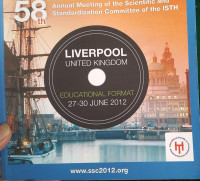 ANNUAL MEETING OF THE SCIENTIFIC AND STANDARDIZATION COMMITTEE OF THE ISTH : LIVERPOOL UNITED KINGDOM EDUCATIONAL FORMAT 27-30 JUNE 2012