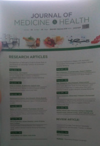 JOURNAL OF MEDICINE & HEALTH: VOLUME 03 NUMBER 01 PAGE 1-103 FEBRUARY 2021