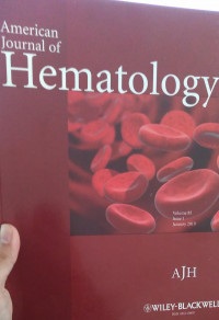 AMERICAN JOURNAL OF HEMATOLOGY VOLUME 85 ISSUE 1 JANUARY 2010