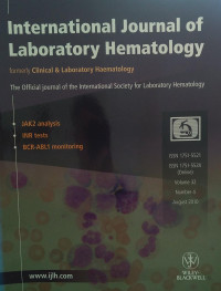 INTERNATIONAL JOURNAL OF LABORATORY HEMATOLOGY :VOLUME 32 NUMBER 4 AUGUST 2010 : JAK 2 ANALYSIS : INR TESTS : BCR-ABL1 MONITORING