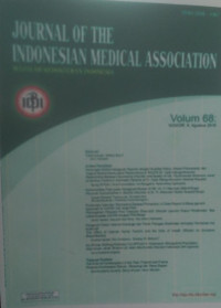 JOURNAL OF THE INDONESIAN MEDICAL ASSOCIATION: VOLUM 68 NOMOR 1 JANUARI 2018