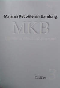 MKB: MAJALAH KEDOKTERAN BANDUNG VOLUME 44 NOMOR 3 TAHUN 2012 BANDUNG MEDICAL JOURNAL