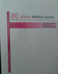 AMJ: ALTHEA MEDICAL JOURNAL VOLUME 4 NUMBER 1 MARCH 2017