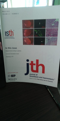 JTH: VOLUME 13 NUMBER 3 MARCH 2015 JOURNAL OF THROMBOSIS AND HAEMOSTASIS