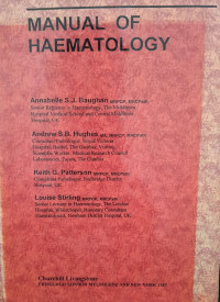 MANUAL OF HEMATOLOGY