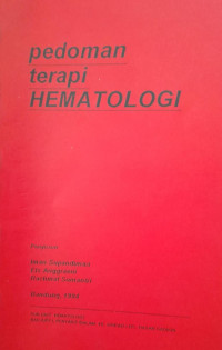 PEDOMAN TERAPI HEMATOLOGI