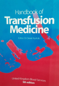 HANDBOOK OF TRANSFUSION MEDICINE