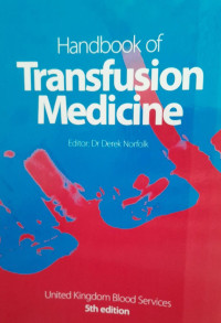 HANDBOOK OF TRANSFUSION MEDICINE