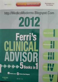 FERRI'S CLINICAL ADVISOR BUKU 2-4: 5 BOOKS IN 1 2012