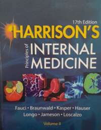 HARRISONS : VOLUME II PRINCIPLES OF INTERNAL MEDICINE 17th EDITION