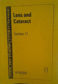 LENS AND CATARACT : SECTION 11