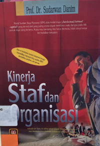 Kinerja Staf dan Organisasi