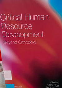 Critical Human Resouce Development : Beyond Orthodoxy