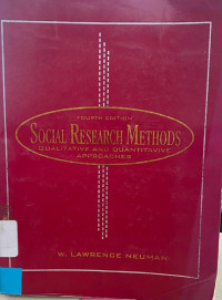 Social Research Methods : Qualitative and Quantitative Approaches