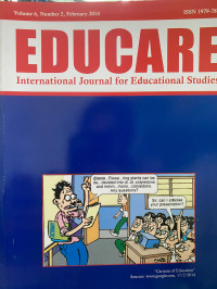 Educare : International Journal for Educational Studies Volume 6, Number 2 February 2014