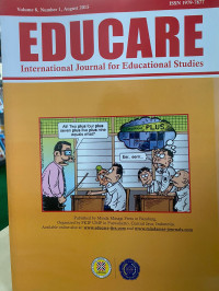 Educare : International Journal for Educational Studies Volume 8 Number 1 August 2015