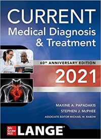 CURRENT MEDICAL DIAGNOSIS & TREATMENT SIXTIETH EDITION